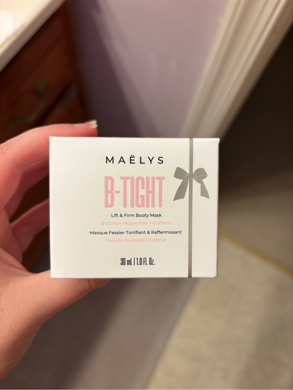 MAËLYS B-TIGHT Lift & Firm Booty Mask — Pink